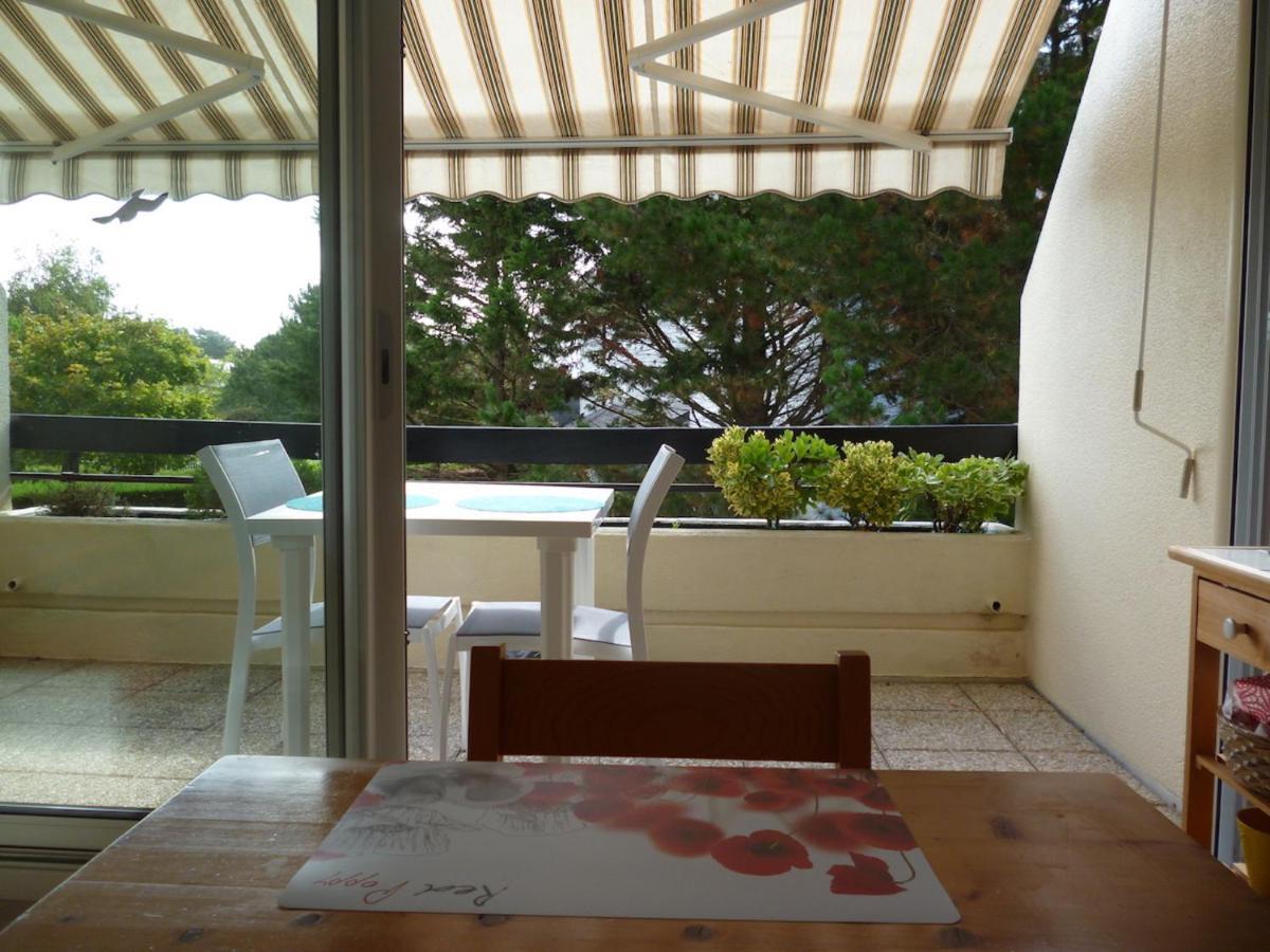 Studio Lumineux Avec Belle Terrasse Sur Espaces Verts, 100M Plage Carnac Bagian luar foto