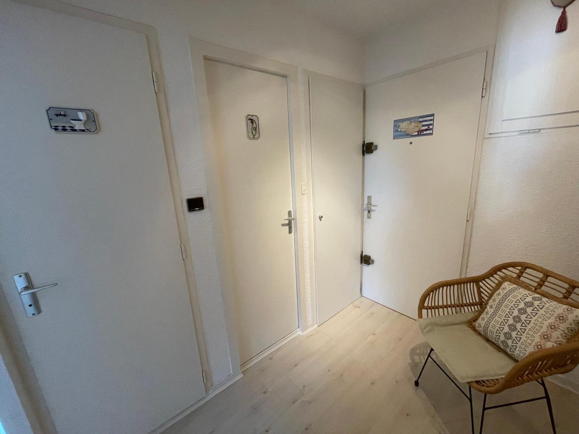 Studio Lumineux Avec Belle Terrasse Sur Espaces Verts, 100M Plage Carnac Bagian luar foto